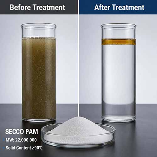 Okukozesa Polyacrylamide mu Kujjanjaba Amafuta n'Okwawula Amafuta n'Amazzi